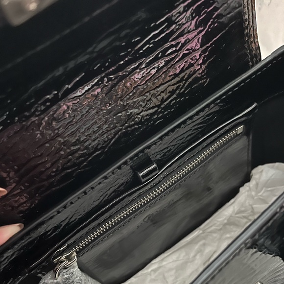 3.1 Phillip Lim Black Patent Mini Pashli Satchel - Picture 8 of 9